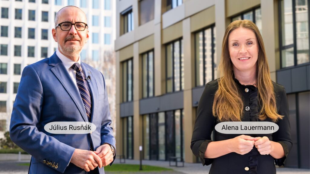 Július Rusňák a Alena Lauermann